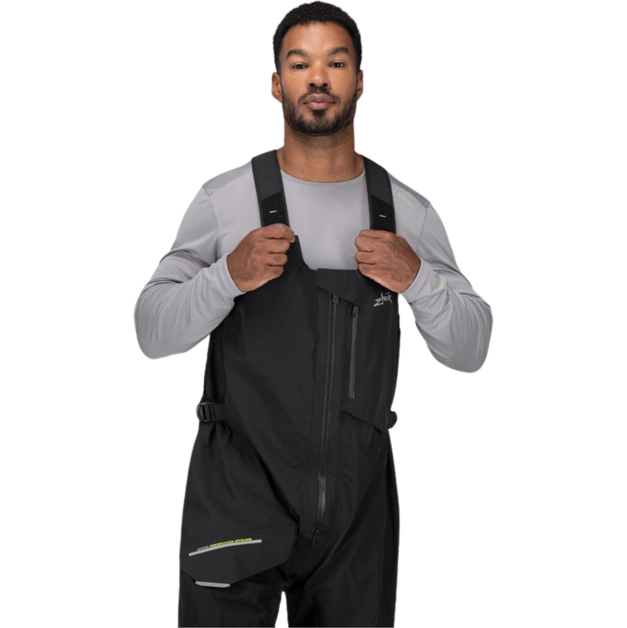 2026 Zhik Mens OFS600 Offshore Cruising Jacket & OFS700 Salopettes Sailing Suit ZMOFS600JASCS - Black